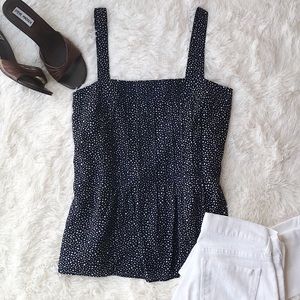 GAP navy and white camisole size xs